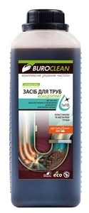 Концентрат для прочистки каналізаційних труб BUROCLEAN SOFT Dez-2 1 л (10900040)