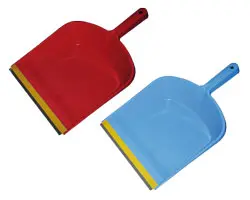 Совок Buroclean з гумовою накладкою асорті (10300401)