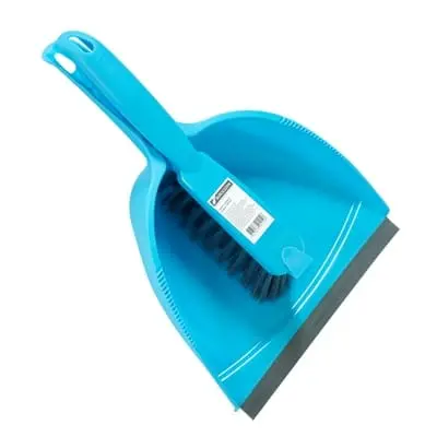 Совок Buroclean зі щіткою (10300500)