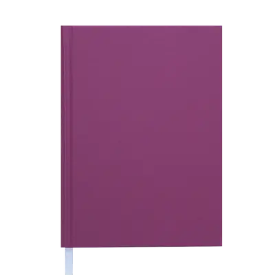 Щоденник недатований Buromax BRILLIANT A5 288 арк. бумвініл поролон вишневий (BM.2055-44)