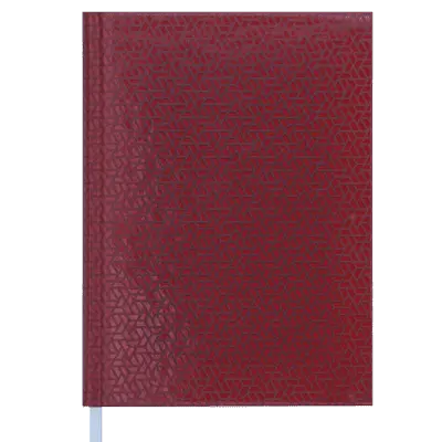 Щоденник недатований TONE, A6, 288 стор., бордовий