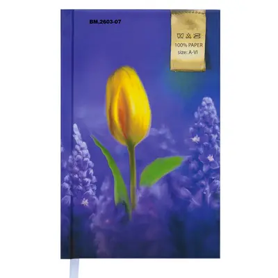 Щоденник недатований GRACE, A6, 288 стор., фіолетовий