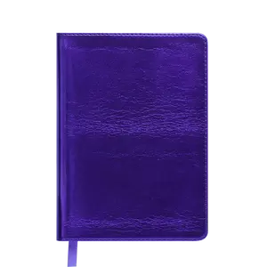 Щоденник недатований METALLIC, A6, 288 стор., фіолетовий