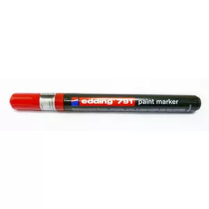 Маркер спеціальний Edding Paint e-791 червоний 1-2 мм круглий (e-791/02)