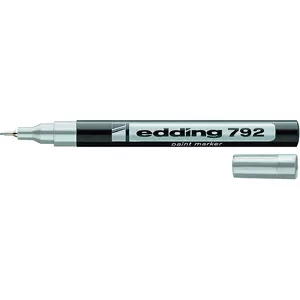 Маркер спеціальний Edding Paint e-792 срібний 8 мм тонкий (e-792/13)