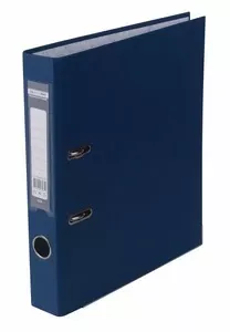 Папка-реєстратор Buromax JOBMAX LUX тнмно-синій A4 50 мм одностороння PP (BM.3012-03c)
