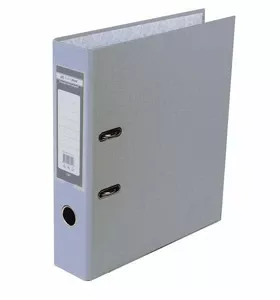 Папка-реєстратор Buromax JOBMAX LUX сірий  A4 50 мм одностороння PP (BM.3012-09c)