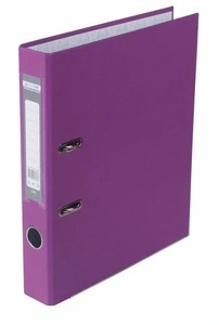 Папка-реєстратор Buromax JOBMAX LUX бузковий A4 50 мм одностороння PP (BM.3012-26c)