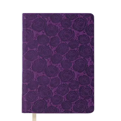 Щоденник недатований FLEUR, A5, 288 стор., вишневий