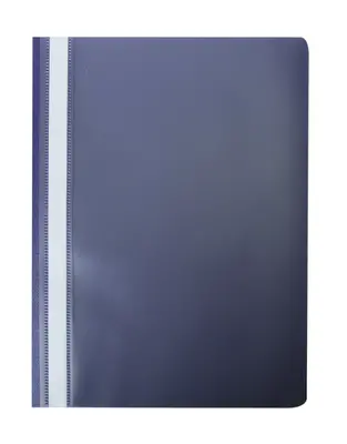 Швидкозшивач пластиковий А4(120х180 мкм) PP фіолетовий *