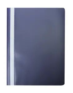 Швидкозшивач пластиковий А4(120х180 мкм) PP фіолетовий *