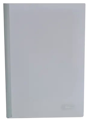 Папка з притискною планкою  Buromax білий А4 160 мкм. 2-65 арк. (BM.3371-12)