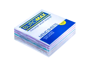 Блок паперу для нотаток "Зебра" Buromax 90х90х30мм непроклеєний (BM.2257)
