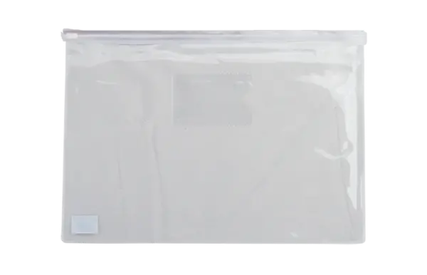 Папка на застібку zip-lock Buromax A5 білий прозорий 160 мкм. (BM.3947-12)