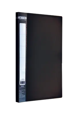 Папка з притиском  Buromax JOBMAX чорний A4 Clip B 450 мкм. (BM.3401-01)