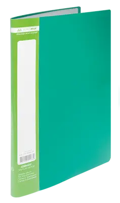 Папка з 10 файлами Buromax JOBMAX зелений А4 файл 20 мкм. (BM.3600-04)