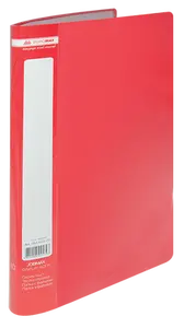 Папка з 10 файлами Buromax JOBMAX червоний А4 файл 20 мкм. (BM.3600-05)
