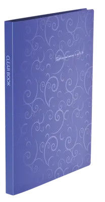 Папка з 20 файлами Buromax BAROCCO фіолетовий А4 файл 30 мкм. (BM.3607-07)