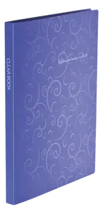 Папка з 20 файлами Buromax BAROCCO фіолетовий А4 файл 30 мкм. (BM.3607-07)