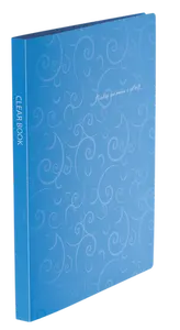 Папка з 20 файлами Buromax BAROCCO блакитний А4 файл 30 мкм. (BM.3607-14)