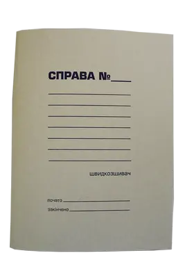 Папка швидкозшивач картонна Buromax "Справа" A4 (BM.3334)