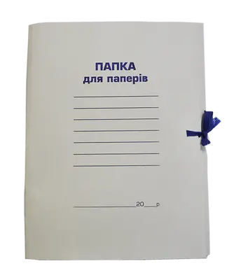 Папка картонна на зав'язках Buromax "Справа" A4 (BM.3357)