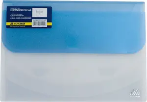 Папка-конверт Buromax TRAVEL A4 асорті напівпрозорий 170 мкм. (BM.3707-99)