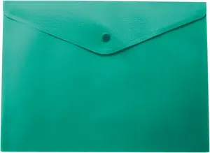 Папка-конверт Buromax A4 зелений напівпрозорий 170 мкм. (BM.3925-04)