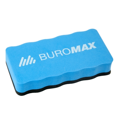 Губка магнітна Buromax для сухої очистки маркерної дошки з магнітом, синій (BM.0074-02)
