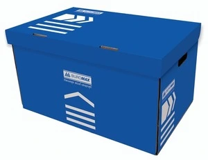 Коробка для архівних боксів Buromax 560х380х265 мм синій (BM.3270-02)