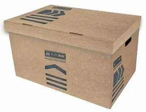 Коробка для архівних боксів Buromax JOBMAX 560х380х265 мм крафтовий (BM.3270-34)