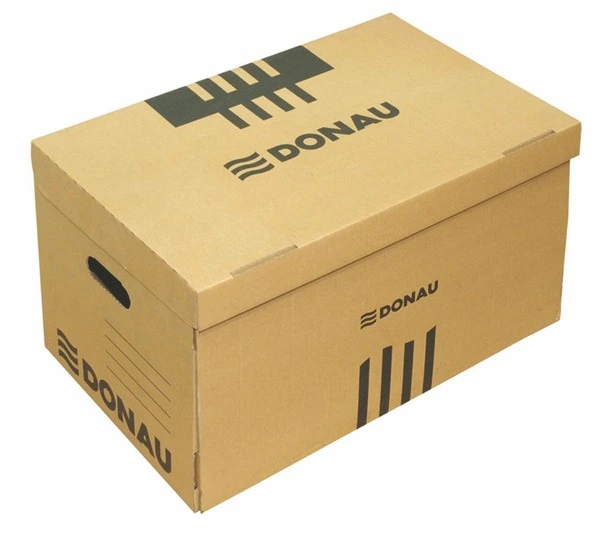 Коробка для архівних боксів Donau 351х305х522 мм крафтовий (7663401PL-02)