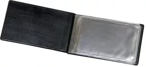 Візитниця книга Panta Plast з впаяними файлами 24 шт. вініл 115х70 мм. чорний (0304-0002-01)