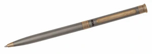 Комплект ручок Regal перо + кулькова ручка в подарунковому футлярі L сталь (R68007.L.BF)