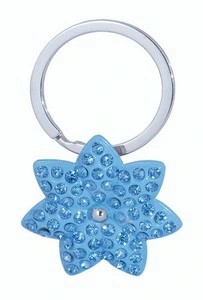 Набір подарунковий Langres Star ручка кулькова + брелок синій (LS.122014-02)