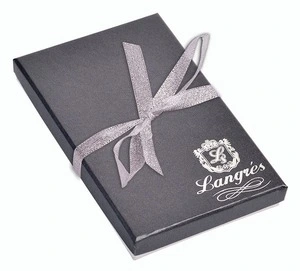 Набір подарунковий Langres Crystal ручка кулькова + гачок для сумки чорний (LS.122028-01)