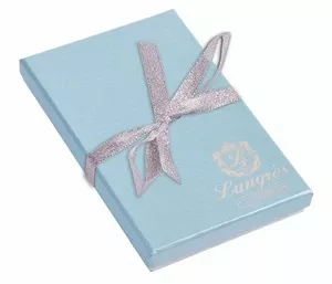 Набір подарунковий Langres Crystal ручка кулькова + гачок для сумки синій (LS.122028-02)