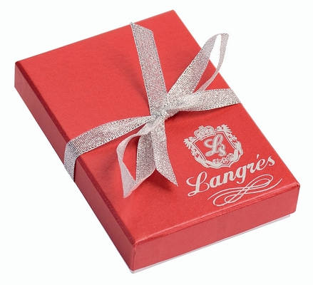 Набір подарунковий Langres Elegance ручка кулькова + гачок для сумки червоний (LS.122029-05)