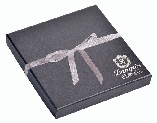 Набір подарунковий Langres Monro ручка кулькова + дзеркало чорний (LS.122036-01)