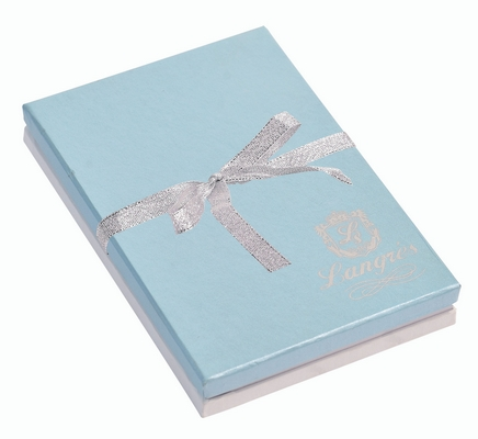 Набір подарунковий Langres Fly ручка кулькова + брелок + закладка для книг синій (LS.132001-02)