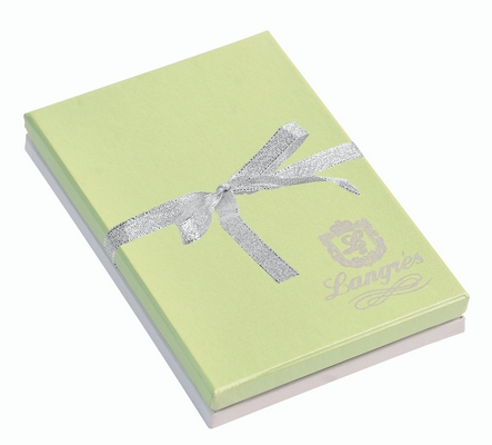 Набір подарунковий Langres Fly ручка кулькова + брелок + закладка для книг зелений (LS.132001-04)