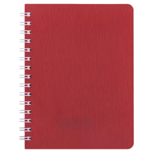 Книжка записна Buromax "BARK" А6 60 арк. клітинка пластикова політурка на пружині (BM.24654154-05)