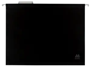 Файл підвісний Buromax А4 200 мкм. фактура матовий чорний 1 шт. (BM.3360-01)