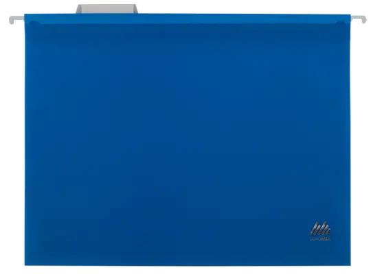 Файл підвісний Buromax А4 200 мкм. фактура матовий синій 1 шт. (BM.3360-02)