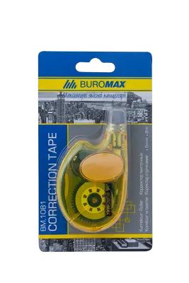 Стрічковий коректор Buromax 5мм. х 8м. (BM.1081)