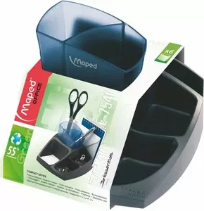 Підставка-органайзер Maped ESSENTIALS GREEN Compact чорно- синя квадратна пластик (MP.575400)