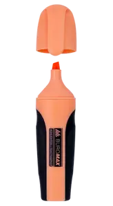 Маркер текстовий Buromax PASTEL персиковий 2-4 мм клиноподібний (BM.8905-46)