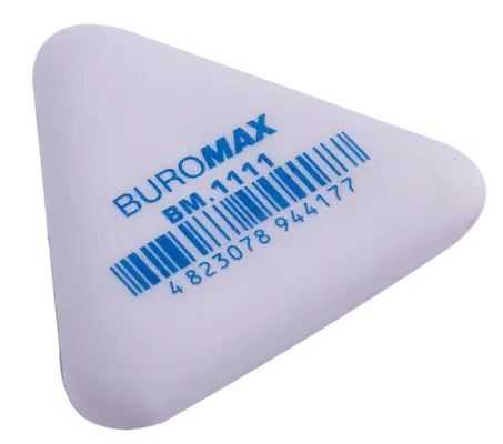 Гумка Buromax стирає олівець білий (BM.1111)
