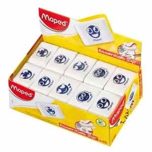 Гумка ESSENTIALS SOFT, дисплей, асорті **