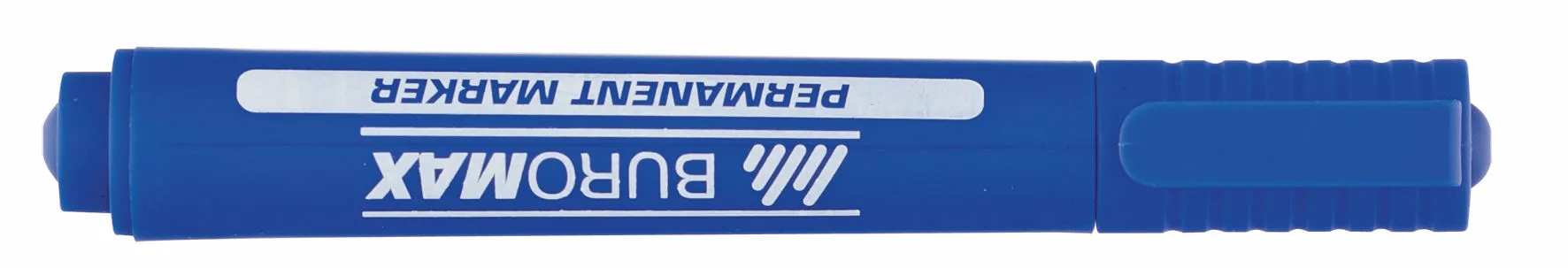Маркер перманентний Buromax синій 2-4 мм круглий (BM.8700-02)
